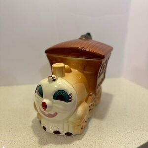 Vintage 1950s MCM Sierra Vista of California Happy Train Cookie Jar